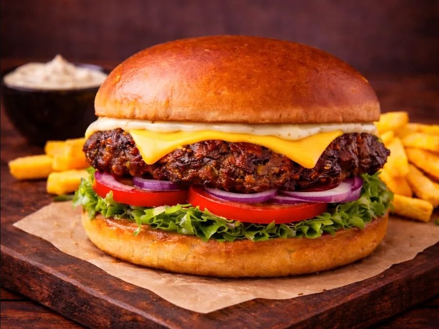 Cheesy Smashed burger