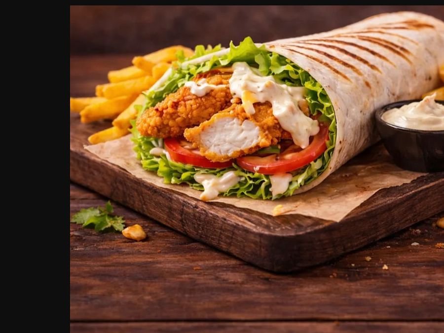 Crispy Chicken Wrap Original